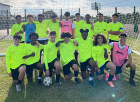 Year 11 boys football team