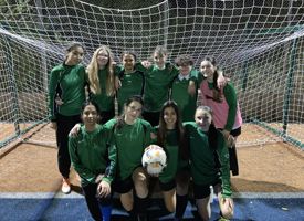 U16 girls football barnet schools cup