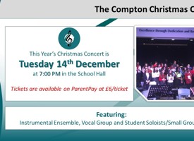 Christmas concert info