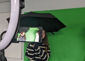 Sixth form green screen