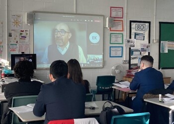 Year 12 Politics Students Learn with a Lord