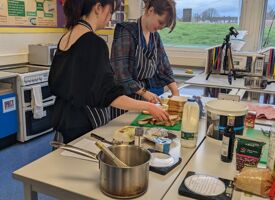 Sixth form cooking