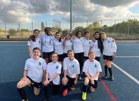 Girls football u14 middlesex cup