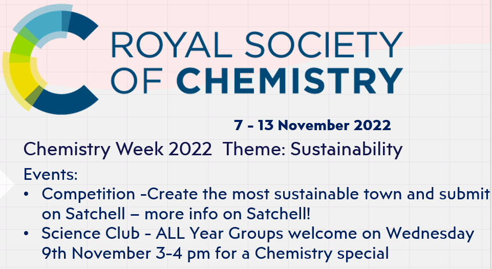 Chemistry week leaflet