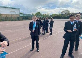 Science Club takes to new heights with Stomp Rockets!