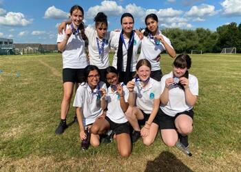 Year 9 Rounders Barnet Silver Medalists