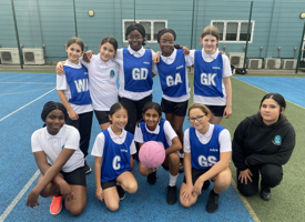 Year 7 girls netball 0210