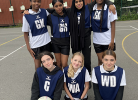 Year 8 girls netball 1610