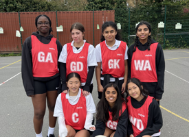 Year 9 girls netball 1610