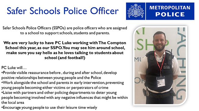 Safer schools police officer