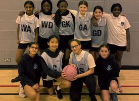 Year 7 girls netball 0211