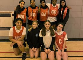 Year 8 girls netball 0211