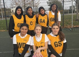 Year 8 girls netball 1411