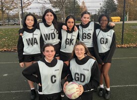 Year 8 girls netball b 1411