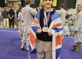 Chiara Shines at the European Shaolin Games, A Triumph for Team GB Shaolin KungFu