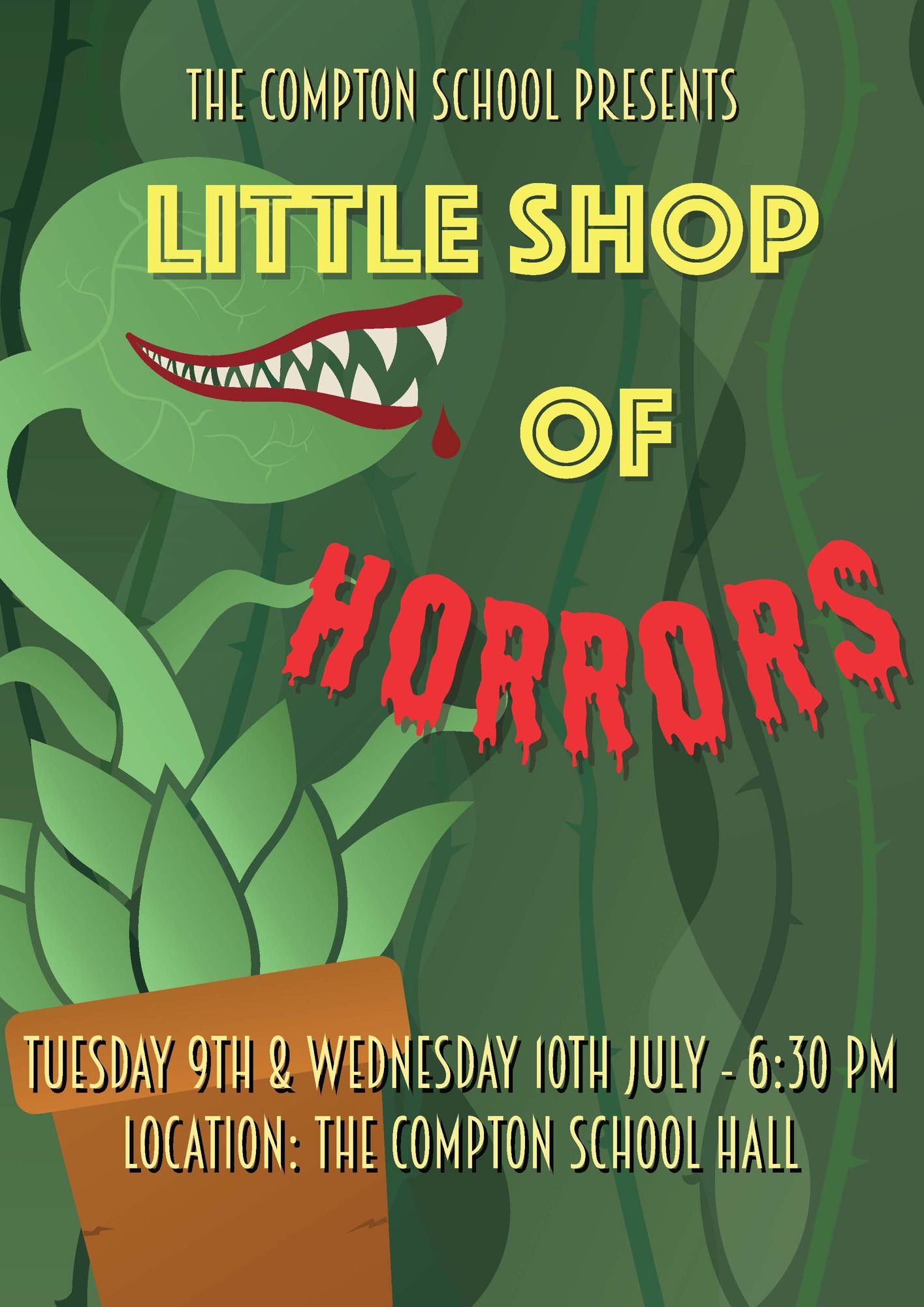 Little shop of horrors poster