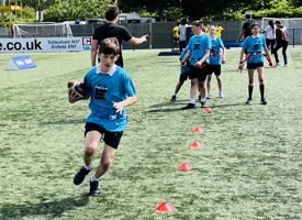 Flag nfl camp photo 02