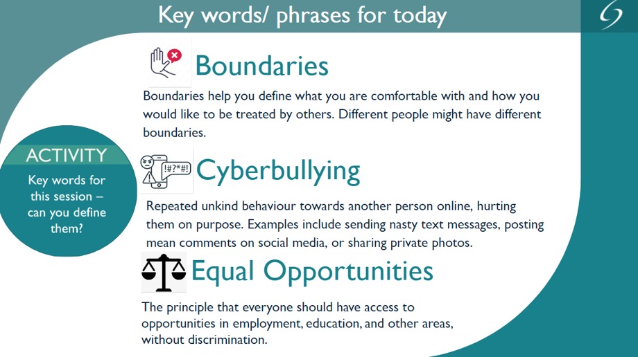 Key words and phrases behaviour