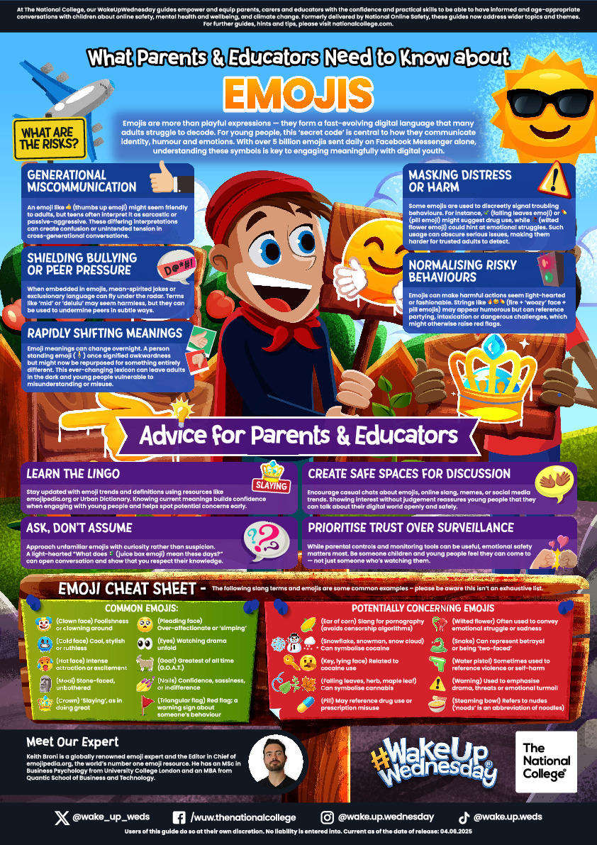 What parents educators need to know about emojis