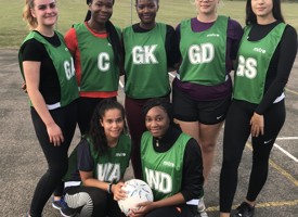 Senior netball team 2019 20