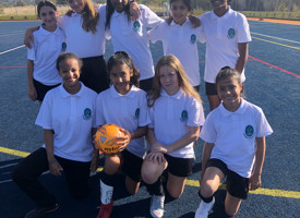 Year 7 girls football v christ college finchley