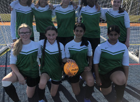 Year 8 girls football v christ college finchley