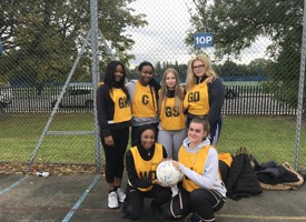 Senior netball team