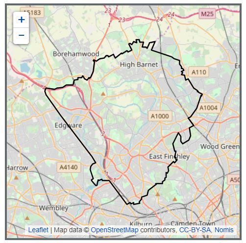 Barnet labour market information