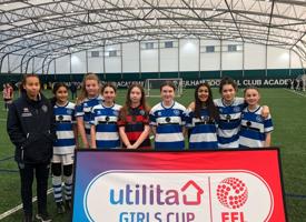 U13 girls football team represented qpr photo 01