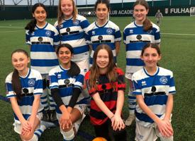 U13 girls football team represented qpr photo 02